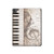 S3390 Music Note Hard Case For iPad Pro 13 (2024,2025), Air 13 2026