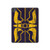 S3546 Roman Shield Blue Hard Case For iPad Pro 13 (2024,2025), Air 13 2026