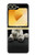 S0878 Black Bear Case For Samsung Galaxy Z Flip 6, Flip 7 FE
