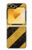 S2231 Yellow and Black Line Hazard Striped Case For Samsung Galaxy Z Flip 6, Flip 7 FE