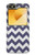 S2345 Navy Blue Shavron Zig Zag Pattern Case For Samsung Galaxy Z Flip 6, Flip 7 FE