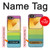 S2363 Rainbow Pattern Case For Samsung Galaxy Z Flip 6, Flip 7 FE