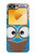 S2521 Cute Nerd Owl Cartoon Case For Samsung Galaxy Z Flip 6, Flip 7 FE