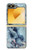 S2689 Blue Marble Texture Graphic Printed Case For Samsung Galaxy Z Flip 6, Flip 7 FE