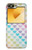S3499 Colorful Heart Pattern Case For Samsung Galaxy Z Flip 6, Flip 7 FE