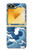 S3751 Wave Pattern Case For Samsung Galaxy Z Flip 6, Flip 7 FE