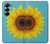 S3039 Vintage Sunflower Blue Case For Samsung Galaxy Z Fold 6 S3039 Vintage Sunflower Blue Case For Samsung Galaxy Z Fold 6