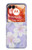 S2361 Purple White Flowers Case For Motorola razr 2024, Motorola razr 2024, Motorola Razr 50