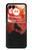 S2955 Wolf Howling Red Moon Case For Motorola Razr 70,60,50, Razr (2026, 2025, 2024)