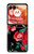 S3112 Rose Floral Pattern Black Case For Motorola Razr 70,60,50, Razr (2026, 2025, 2024)