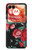 S3112 Rose Floral Pattern Black Case For Motorola Razr 70,60,50, Razr (2026, 2025, 2024)
