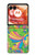 S3273 Flower Line Art Pattern Case For Motorola Razr 70,60,50, Razr (2026, 2025, 2024)