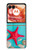 S3428 Aqua Wood Starfish Shell Case For Motorola razr 2024, Motorola razr 2024, Motorola Razr 50