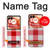 S3535 Red Gingham Case For Motorola razr 2024, Motorola razr 2024, Motorola Razr 50