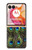 S1965 Peacock Feather Case For Motorola razr+ 2024, Motorola Razr 50 Ultra