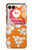 S2245 Hawaiian Hibiscus Orange Pattern Case For Motorola razr+ 2024, Motorola Razr 50 Ultra