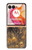 S3691 Gold Peacock Feather Case For Motorola razr+ 2024, Motorola Razr 50 Ultra