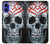 S0223 Vampire Skull Tattoo Case For iPhone 16