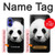 S1072 Panda Bear Case For iPhone 16
