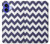 S2345 Navy Blue Shavron Zig Zag Pattern Case For iPhone 16