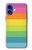S2363 Rainbow Pattern Case For iPhone 16