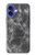 S2526 Black Marble Graphic Printed Case For iPhone 16