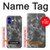 S2526 Black Marble Graphic Printed Case For iPhone 16