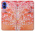 S2543 Japanese Kimono Style Flower Pattern Case For iPhone 16