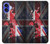 S2936 UK British Flag Map Case For iPhone 16