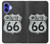 S3207 Route 66 Sign Case For iPhone 16 S3207 Route 66 Sign Case For iPhone 16
