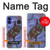 S3387 Platypus Australian Aboriginal Art Case For iPhone 16
