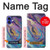 S3676 Colorful Abstract Marble Stone Case For iPhone 16