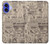 S3819 Retro Vintage Paper Case For iPhone 16