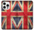 S2303 British UK Vintage Flag Case For iPhone 16 pro