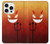 S2454 Red Cute Little Devil Cartoon Case For iPhone 16 pro