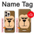 S2721 Cute Grumpy Monkey Cartoon Case For iPhone 16 pro