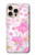 S3036 Pink Sweet Flower Flora Case For iPhone 16 pro