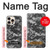 S3293 Urban Black Camo Camouflage Case For iPhone 16 pro