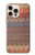 S3752 Zigzag Fabric Pattern Graphic Printed Case For iPhone 16 pro