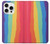 S3799 Cute Vertical Watercolor Rainbow Case For iPhone 16 pro