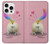 S3923 Cat Bottom Rainbow Tail Case For iPhone 16 pro