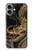S0426 Gold Dragon Case For iPhone 16 plus
