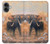S1292 Dusty Elephant Egrets Case For iPhone 16 plus