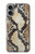 S2703 Snake Skin Texture Graphic Printed Case For iPhone 16 plus