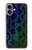 S3366 Rainbow Python Skin Graphic Print Case For iPhone 16 plus