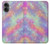 S3706 Pastel Rainbow Galaxy Pink Sky Case For iPhone 16 plus