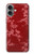 S3817 Red Floral Cherry blossom Pattern Case For iPhone 16 plus