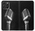 S1672 Retro Microphone Jazz Music Case For iPhone 16 pro max