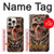 S1675 Skull Blood Tattoo Case For iPhone 16 pro max