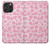 S2213 Pink Leopard Pattern Case For iPhone 16 pro max S2213 Pink Leopard Pattern Case For iPhone 16 pro max